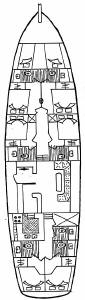 MS Gulet Markoni Layout - Click to Enlarge