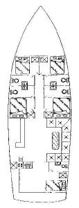 MS Gulet Tinaztepe Layout - Click to enlarge